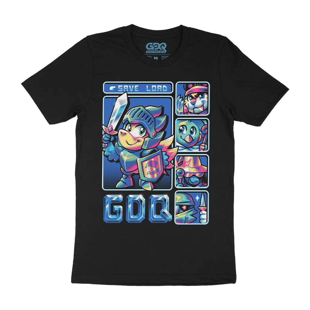 Fangamer Games Done Quick Quick Quest T-Shirt