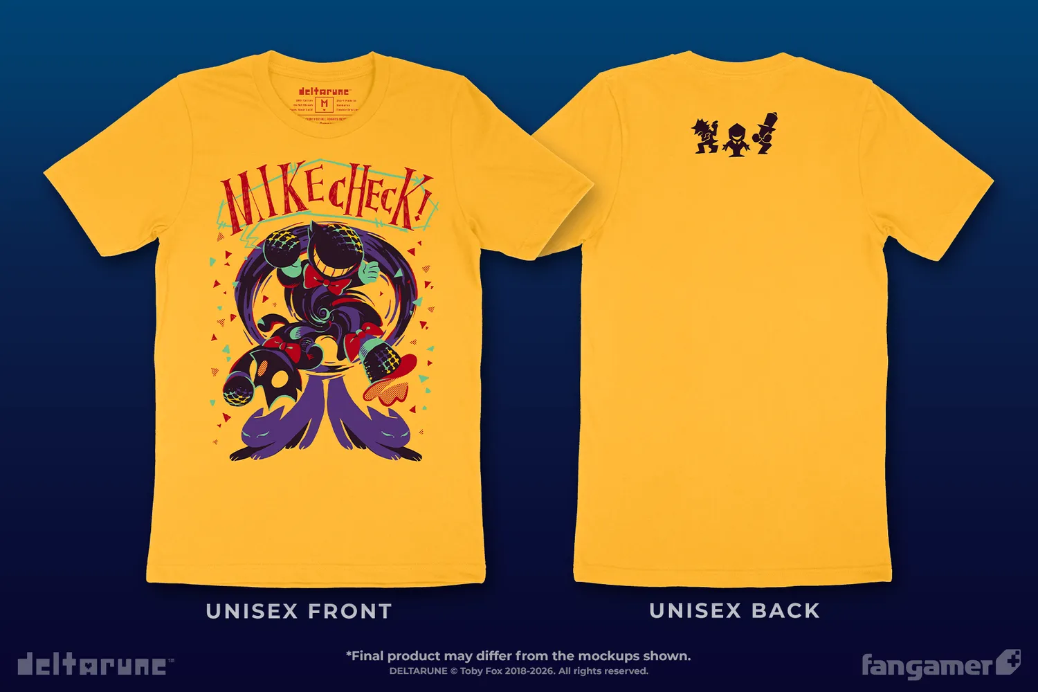 Fangamer Deltarune Mike Check T-Shirt offiziell