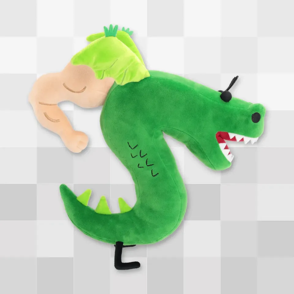 Fangamer Homestar Runner Trogdor Plüschtier 40 cm