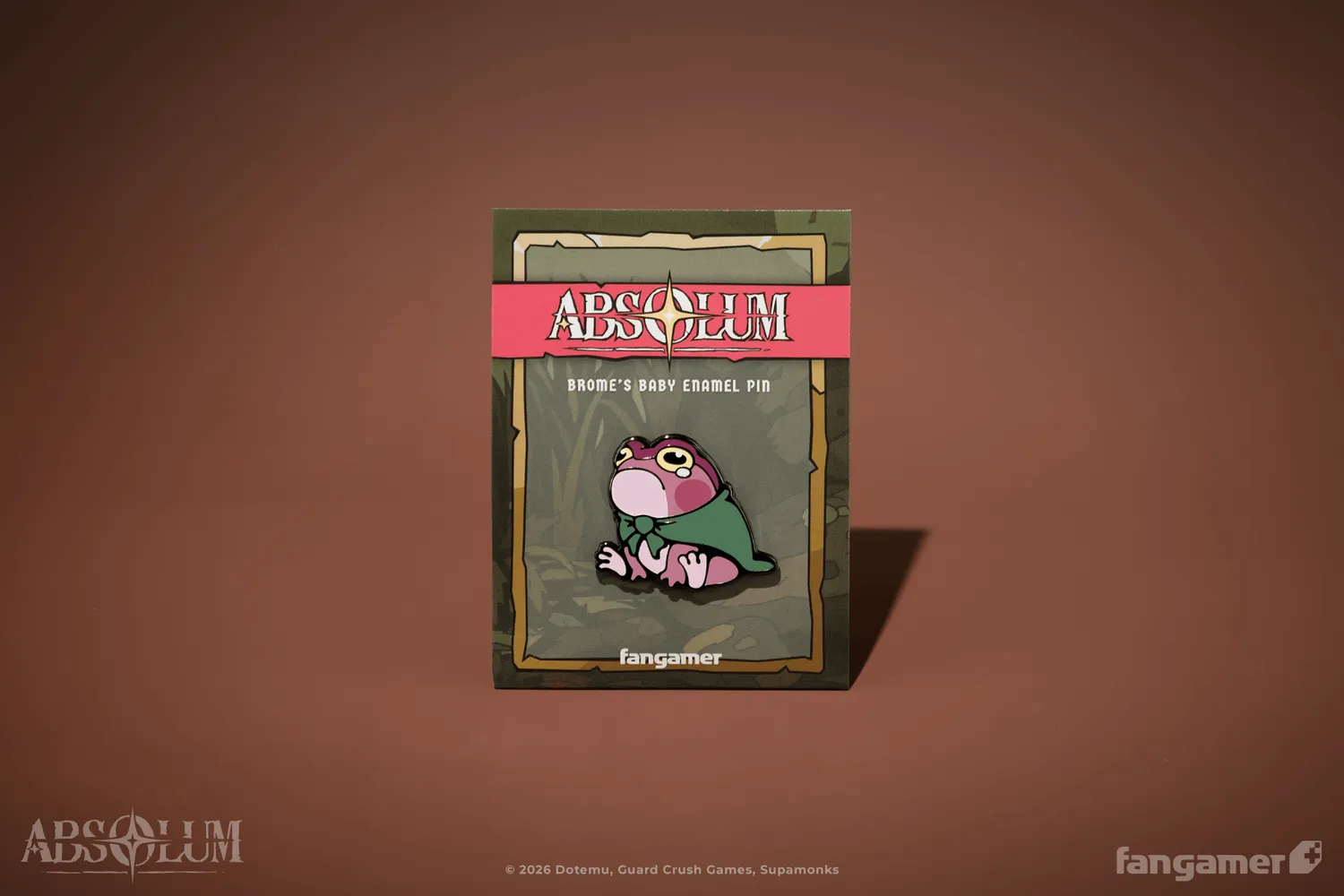 Fangamer Absolum Brome's Baby Pin Anstecker Hart-Emaille