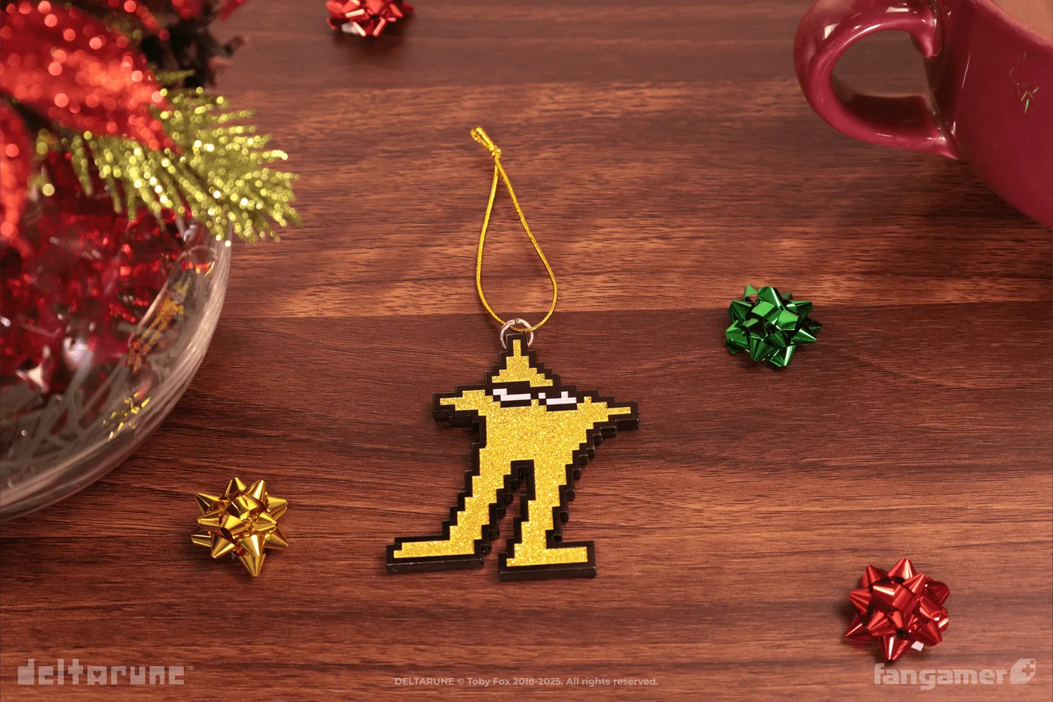 Fangamer Deltarune Starwalker Ornament Metall 6,9 cm