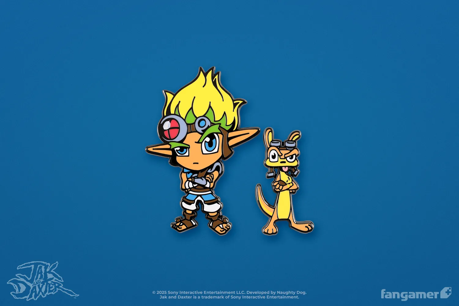 Fangamer Jak and Daxter Pin Set 2-teilig Hart-Emaille