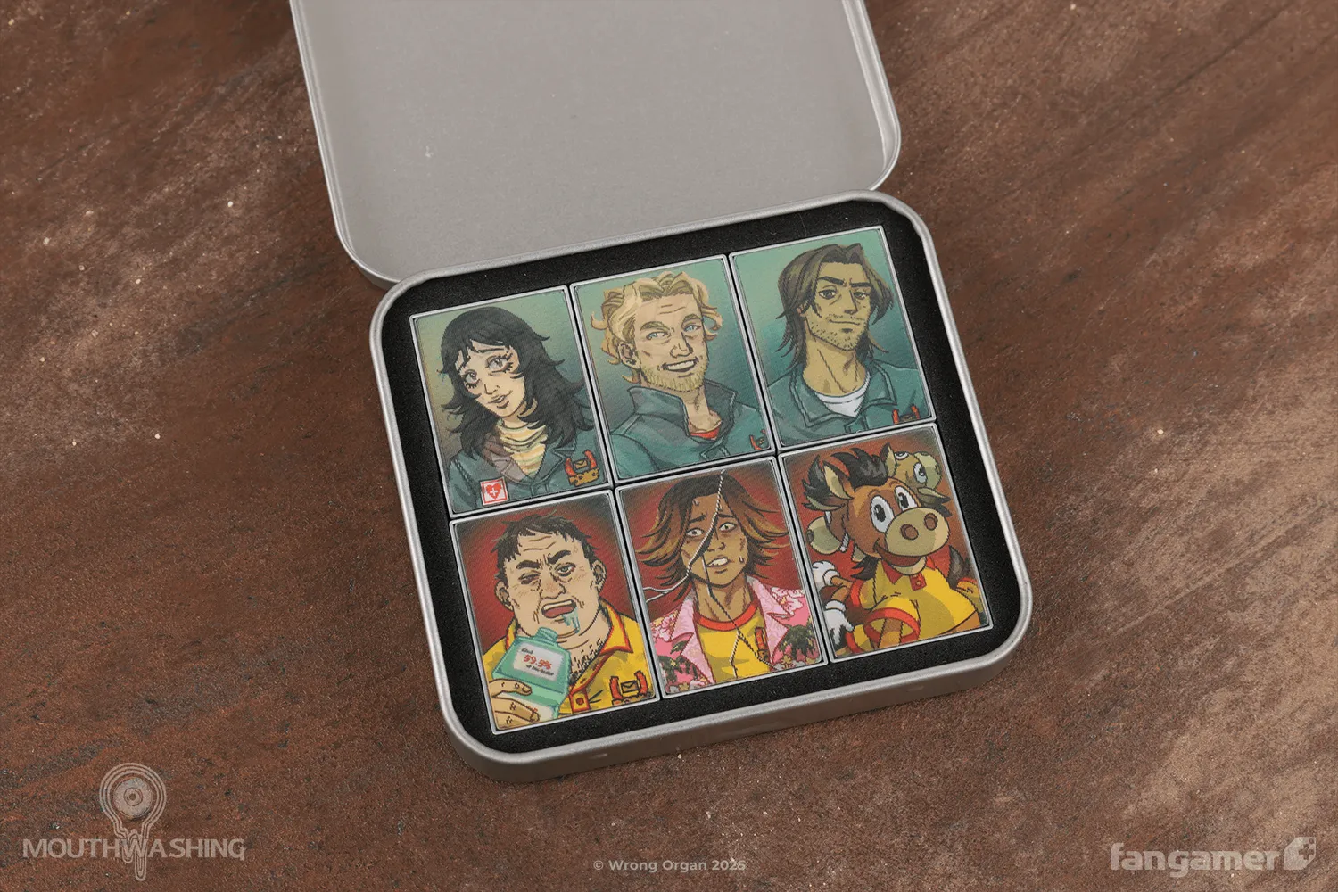 Fangamer Mouthwashing After The Crash Magnet Set 6-teilig