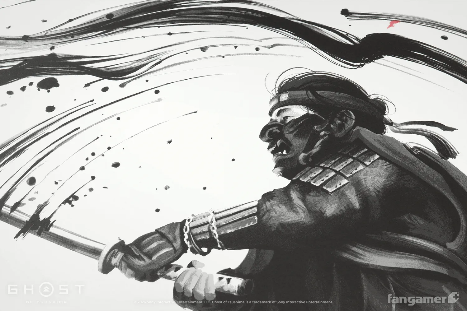 Fangamer Ghost of Tsushima Shadow of the Samurai Poster