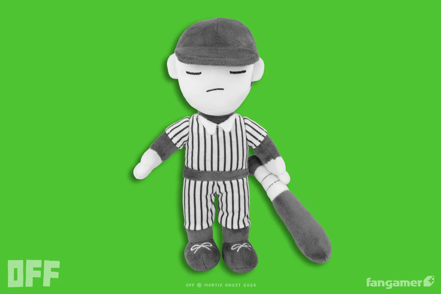 Fangamer OFF The Batter Plüsch mit Schläger 24 cm