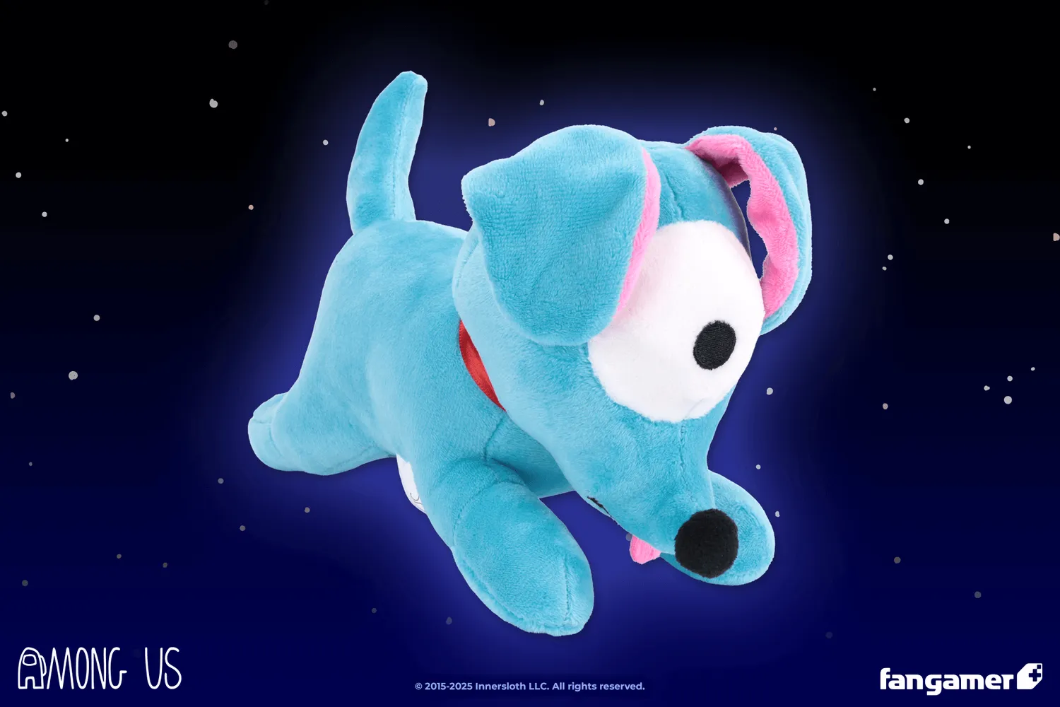 Fangamer Among Us Doggy Plush Plüschtier 26 cm Stickerei