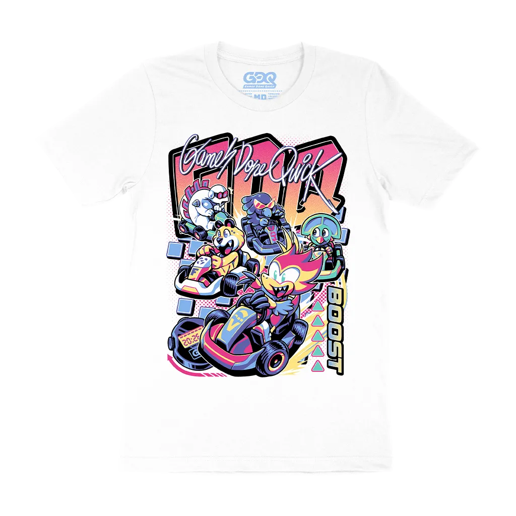Fangamer Super Mascot Racers Games Done Quick T-Shirt