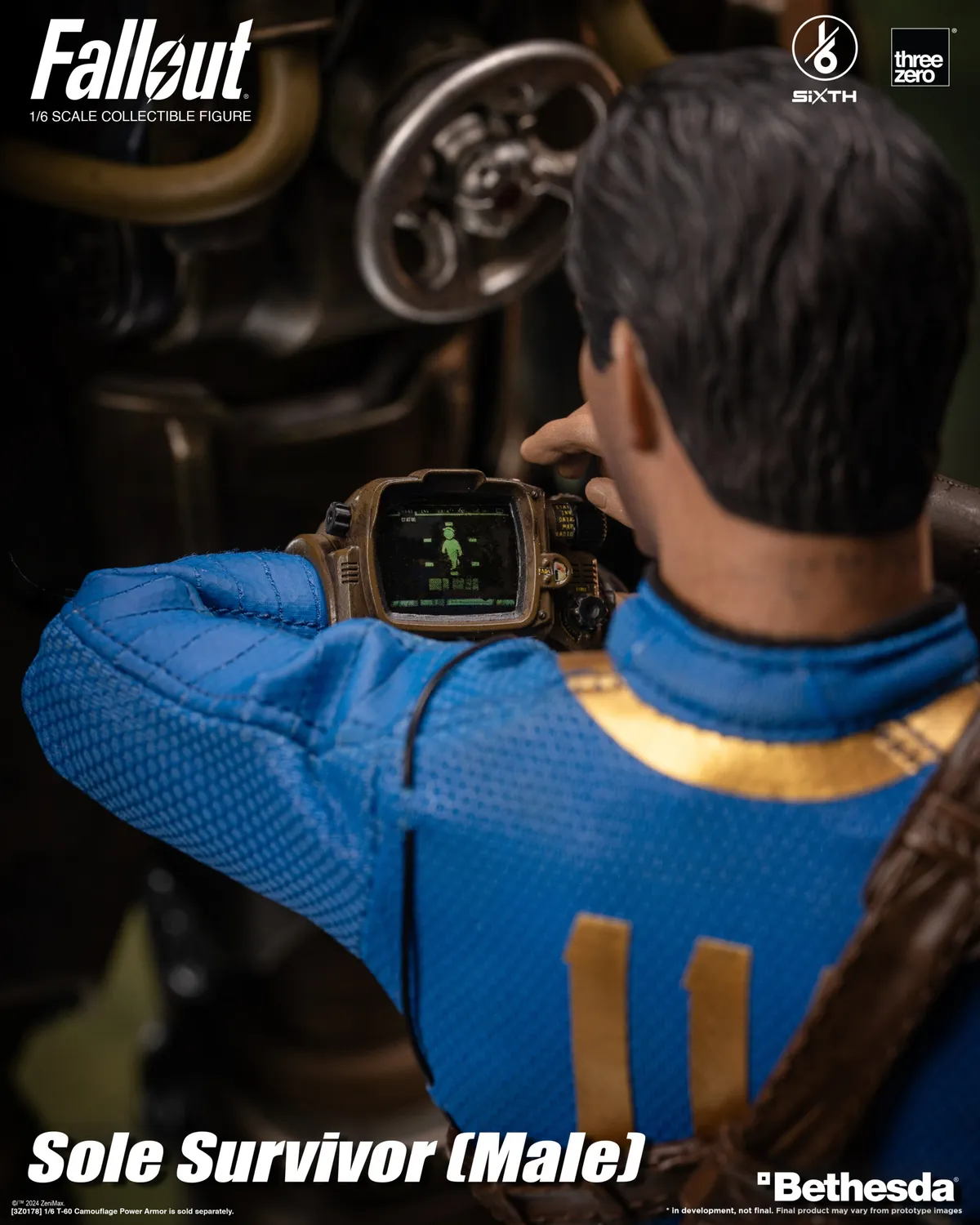 threezero Fallout 4 Sole Survivor 1/6 Figur 31 cm