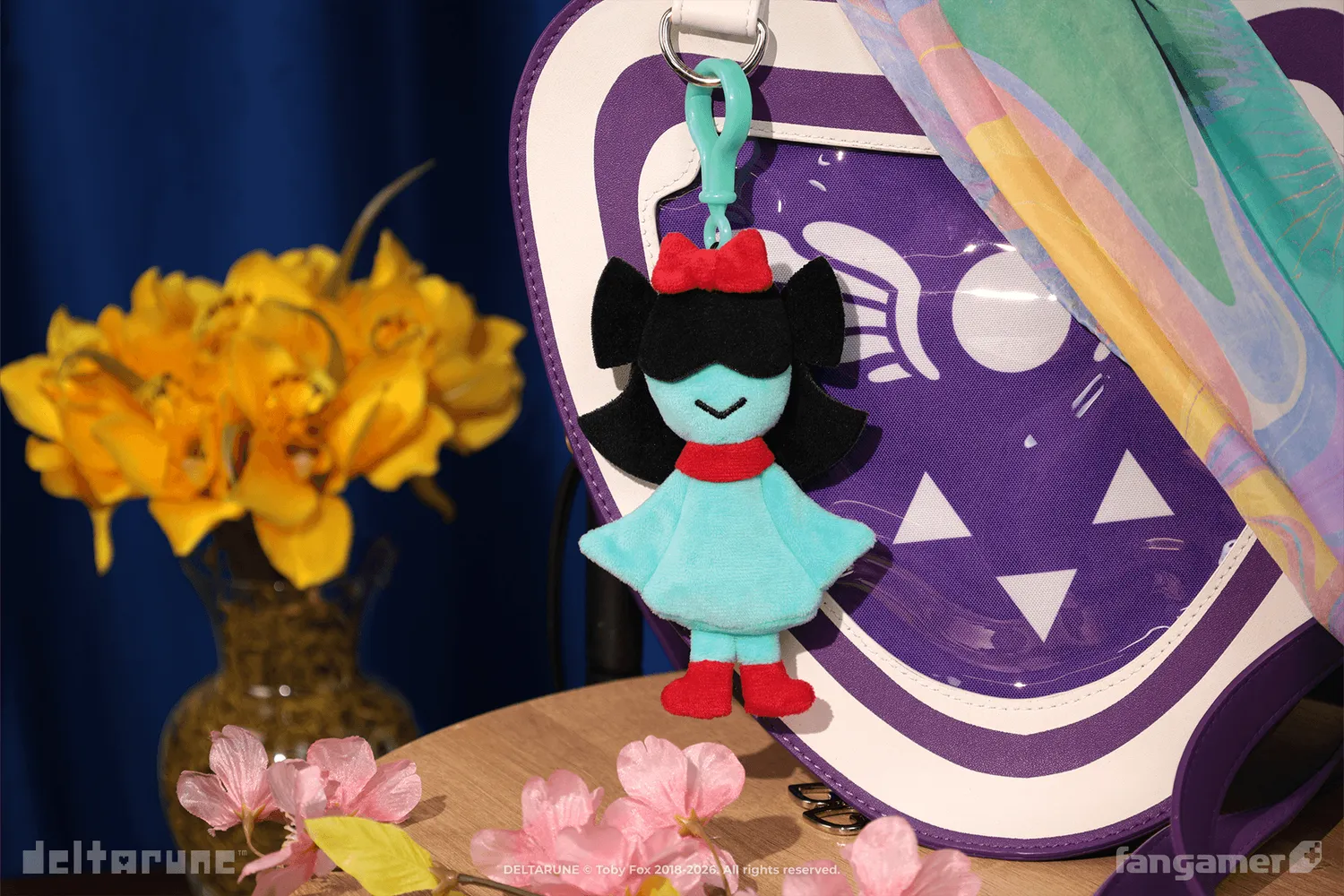 Fangamer Aqua Clip-On Plush DELTARUNE