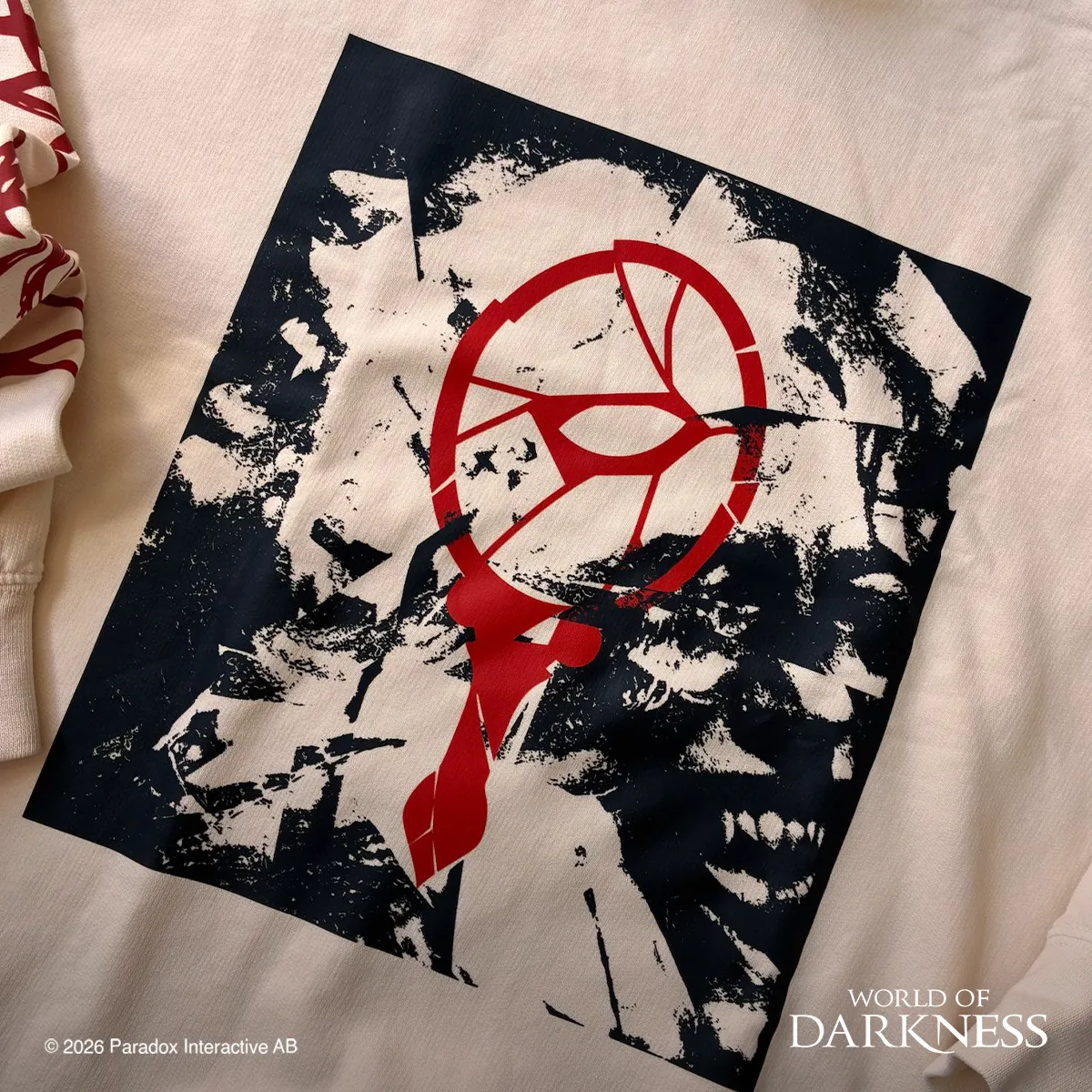 White Wolf Malkavian Hoodie Vampire: The Masquerade