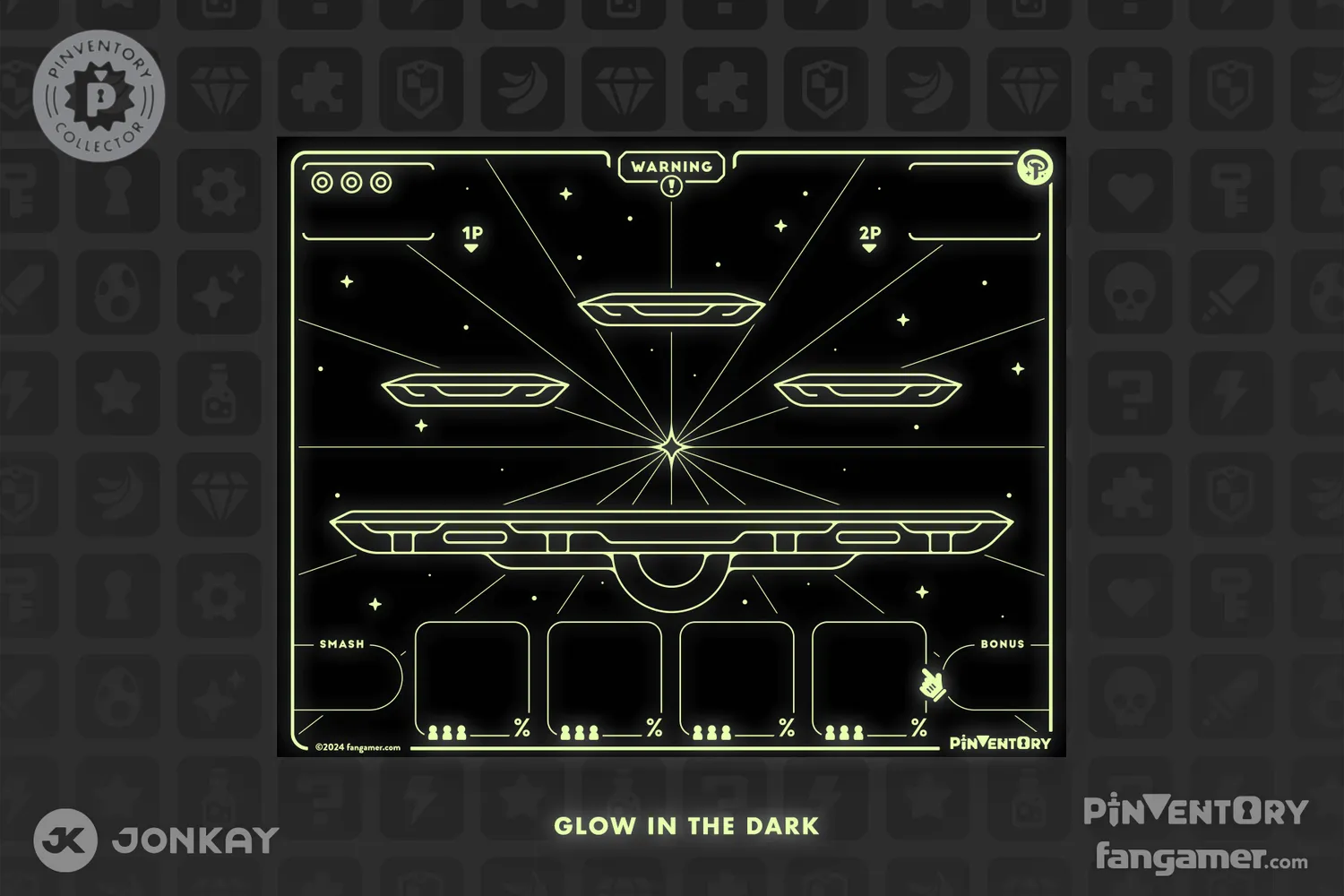 Fangamer Battleverse Pinboard Pinnwand Filz