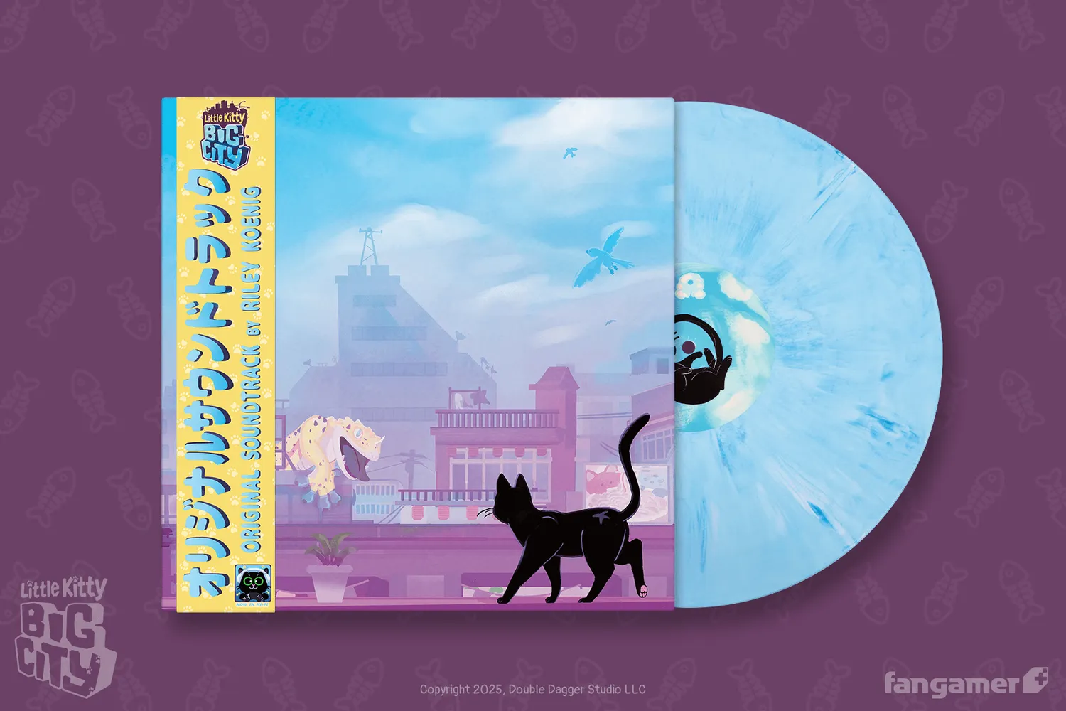 Fangamer Little Kitty, Big City Vinyl Soundtrack 14 Tracks