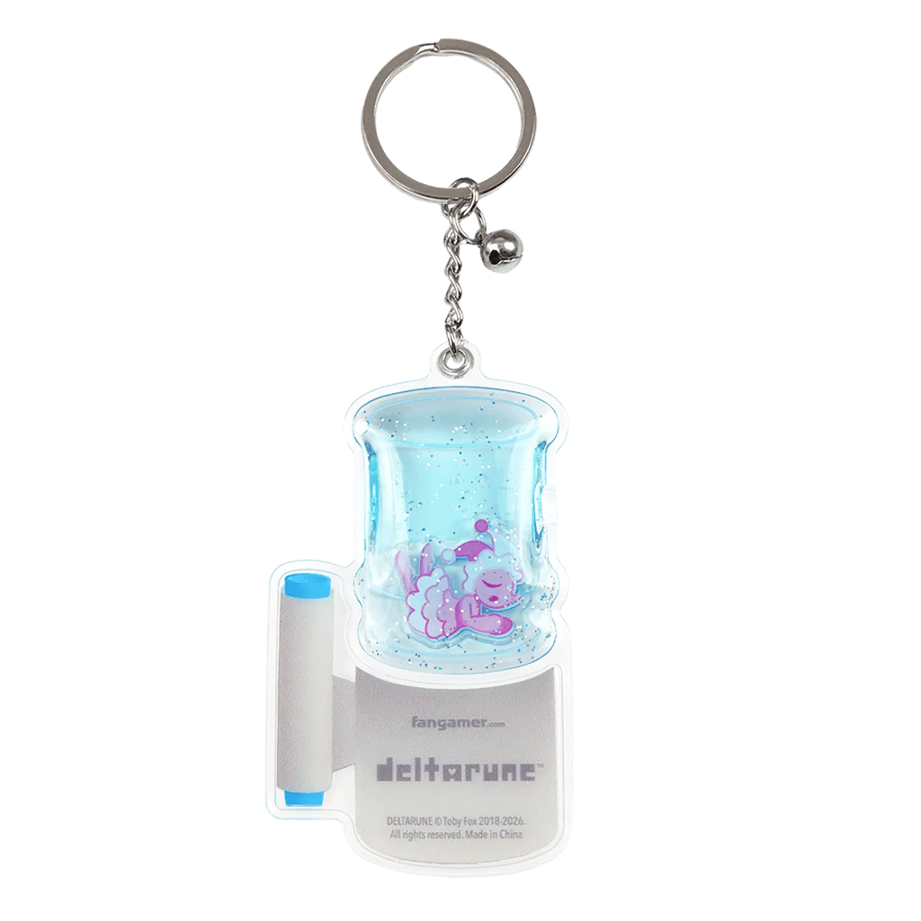 Fangamer Deltarune Holy Water Schlüsselanhänger Mizzle Charm
