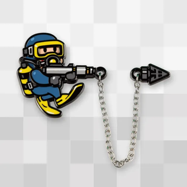 Fangamer DAVE THE DIVER Steel Harpoon Chained Pin
