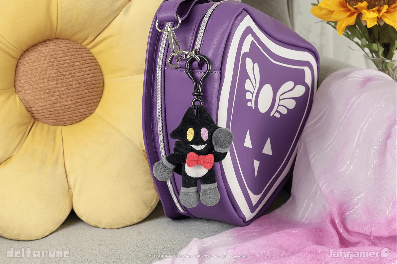 Fangamer DELTARUNE Cat Mike Clip-On Plüschanhänger 11cm