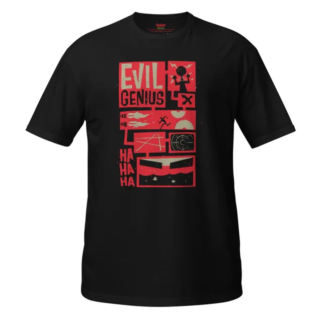 Evil Genius World Domination T-Shirt Baumwolle