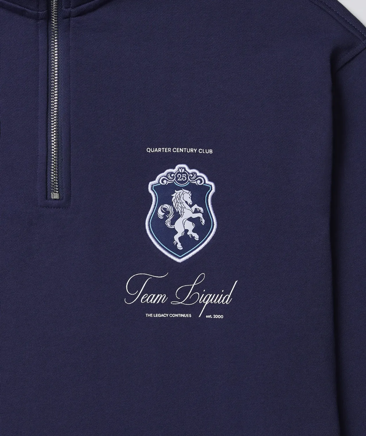 Team Liquid Quarter Century Half Zip Sweatshirt