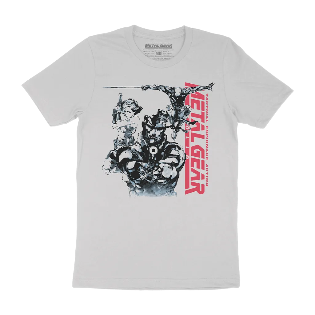 Fangamer Metal Gear Solid Stealth Mission T-Shirt Key Art