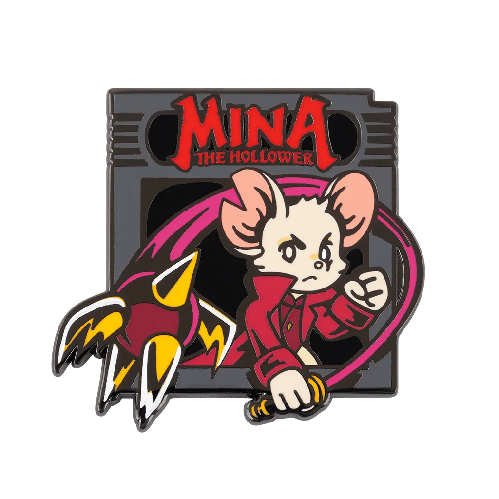 Fangamer Mina the Hollower Cartridge Pin Emaille 4 cm