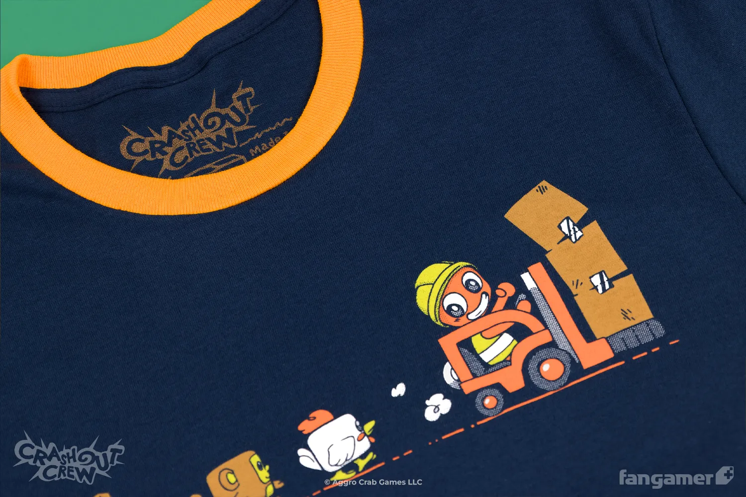 Fangamer Crashout Crew Forklift Frolic T-Shirt Baumwolle