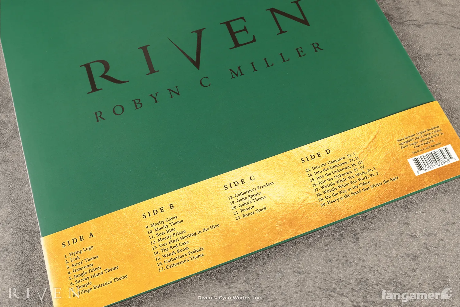 Fangamer Riven Vinyl Soundtrack, 2 LPs, 30 Tracks