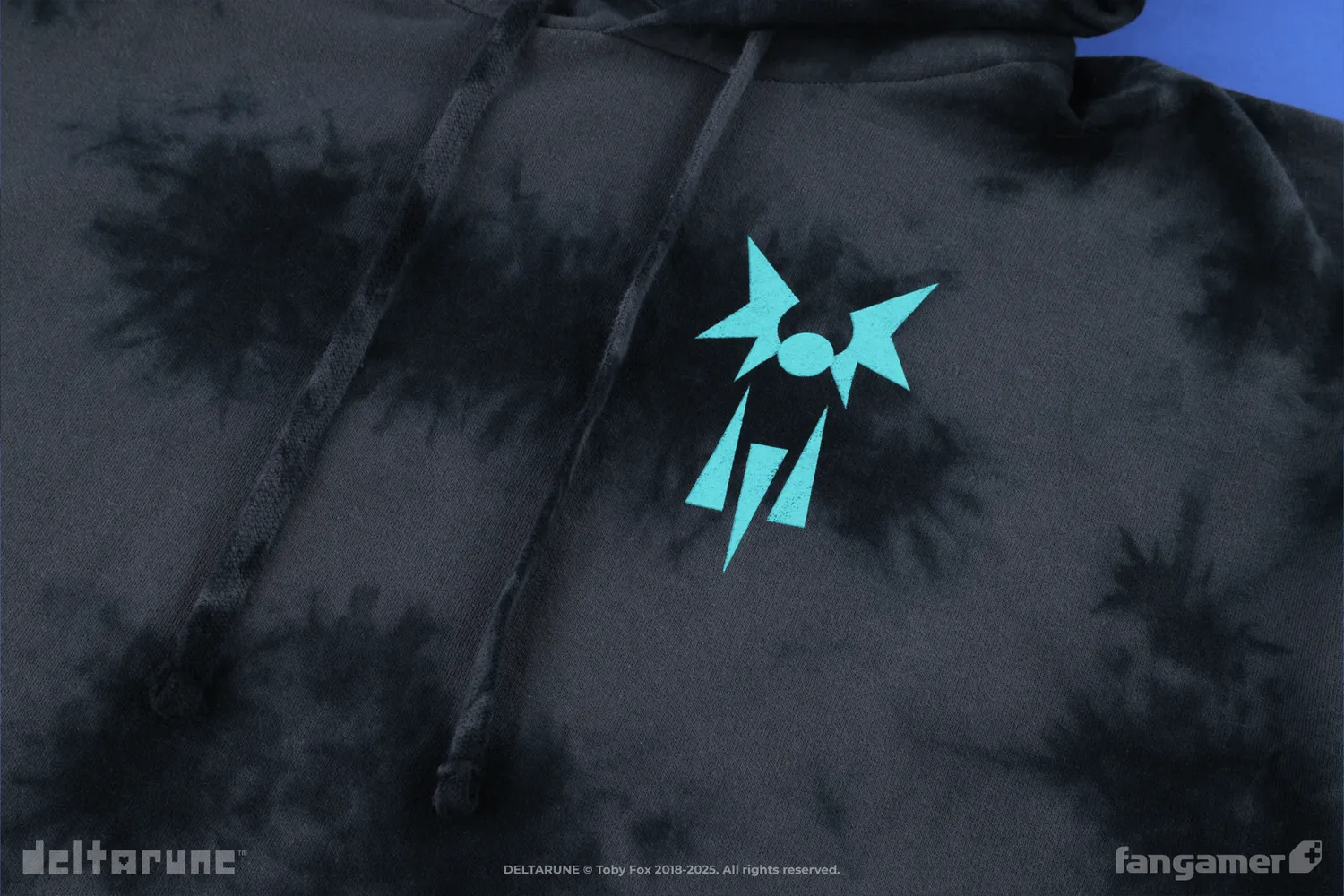 Fangamer Deltarune Glass Tapestry Pullover Hoodie offiziell lizenziert