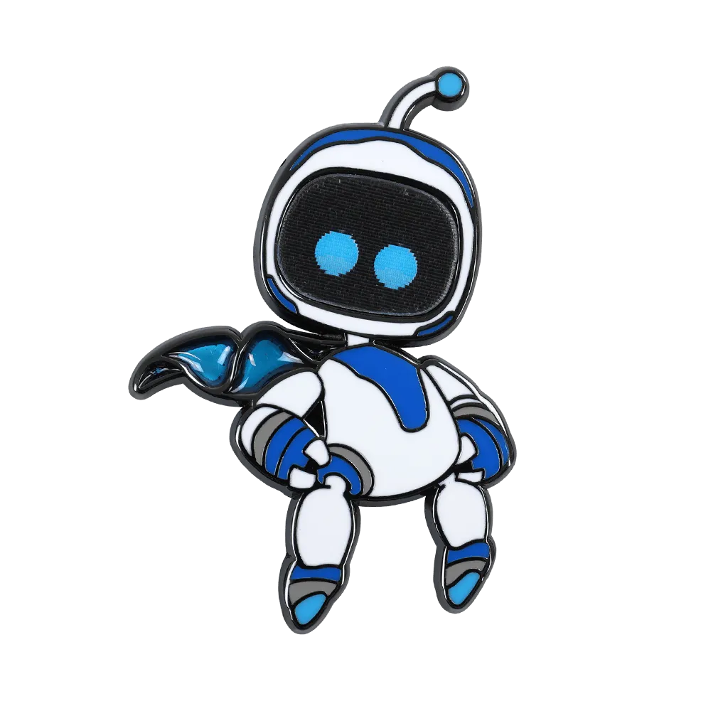 Fangamer ASTRO BOT Lenticular Pin Anstecker Linsen-Effekt