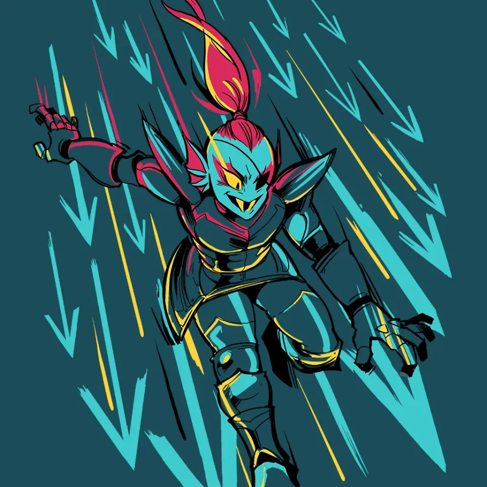 Fangamer Undertale Onslaught 10th Anniversary T-Shirt Baumwolle