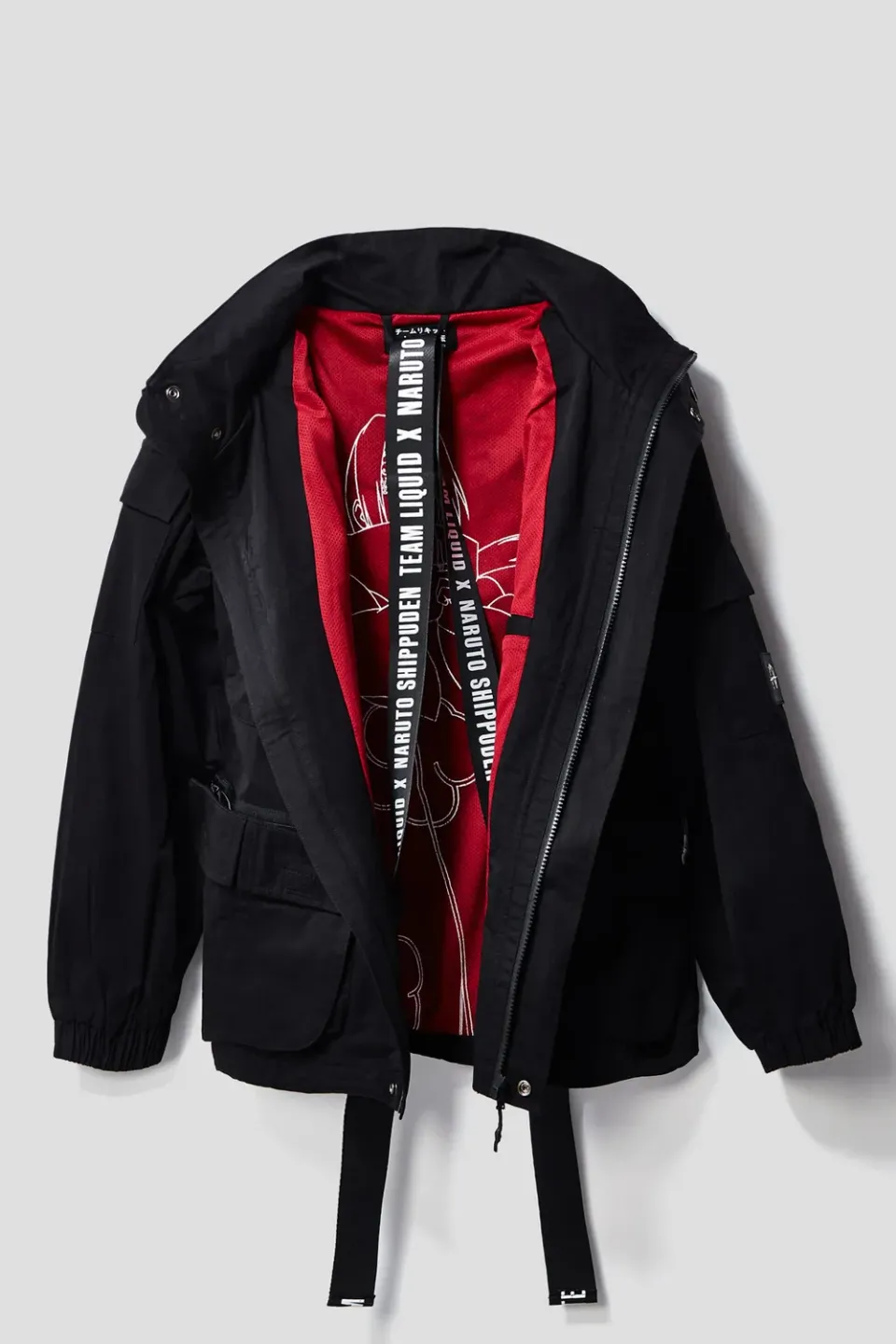 Team Liquid Naruto Akatsuki Itachi Tech-Jacke