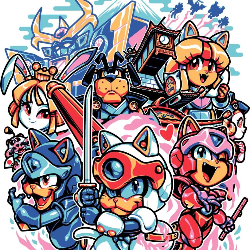 Fangamer A Slice of Samurai T-Shirt