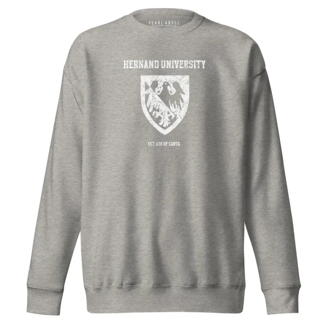 Crimson Desert Hernand University Sweatshirt Crewneck Baumwolle
