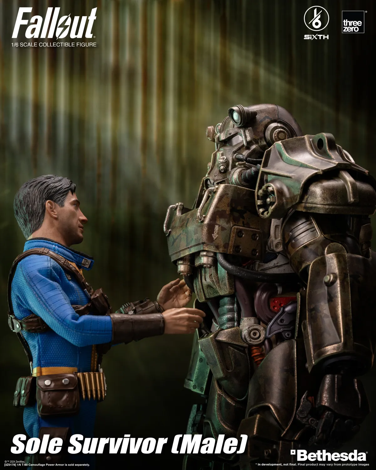 threezero Fallout 4 Sole Survivor 1/6 Figur 31 cm