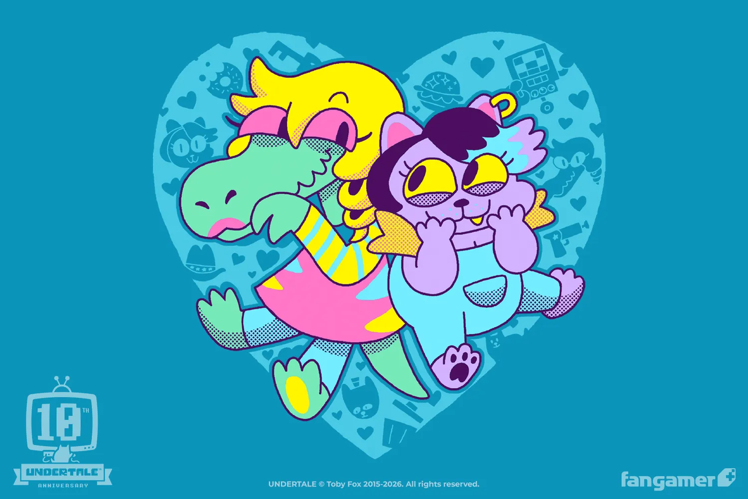 Fangamer UNDERTALE So Hyped T-Shirt 10th Edition