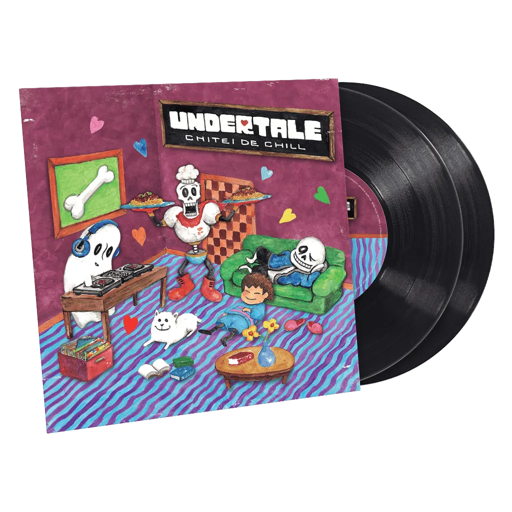 Fangamer UNDERTALE Chitei de Chill Vinyl 2LP 20 Tracks