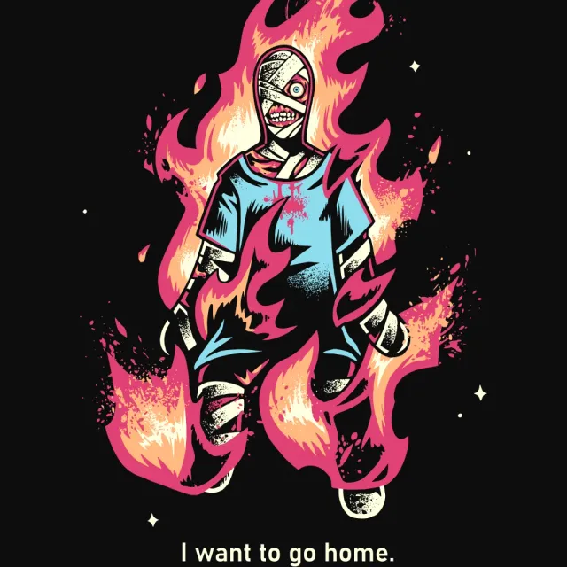 Fangamer MOUTHWASHING I want to go home T-Shirt