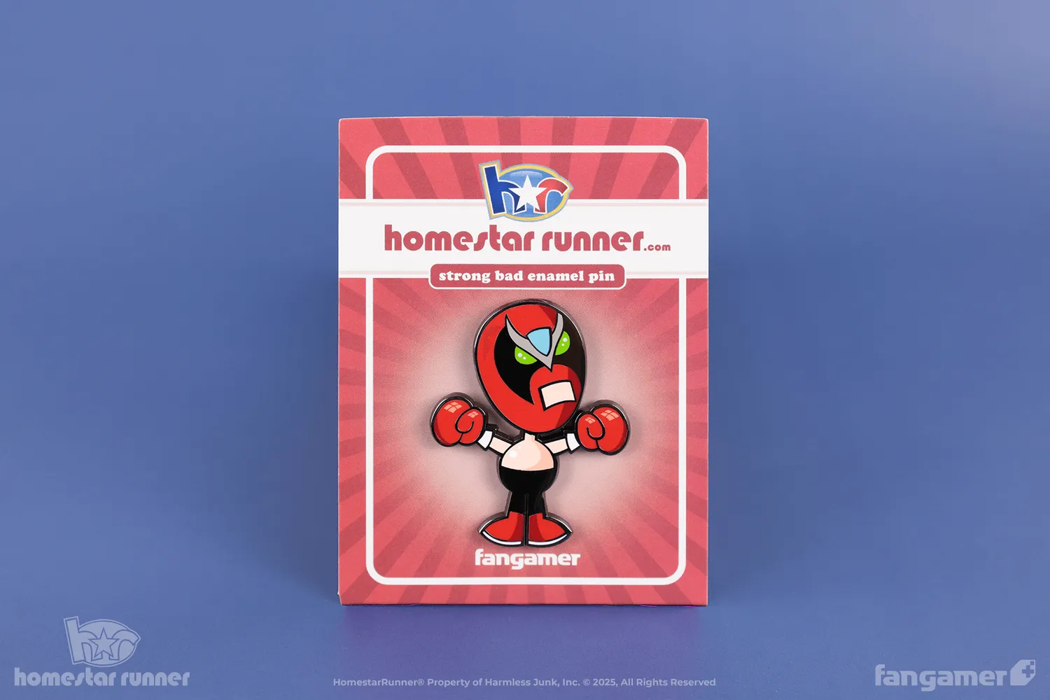 Fangamer Homestar Runner Strong Bad Pin Emaille-Pin 3,8 cm