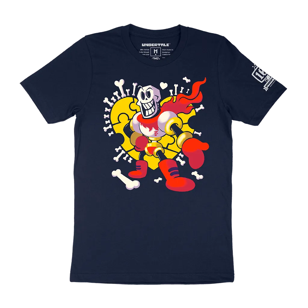 Fangamer UNDERTALE Bonetrousle T-Shirt 10th Edition Baumwolle