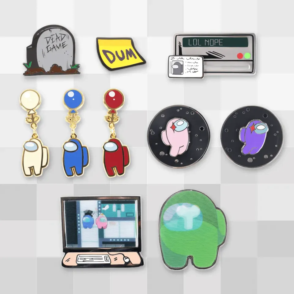 Fangamer Among Us Mystery Pin Pack, 5 Pins