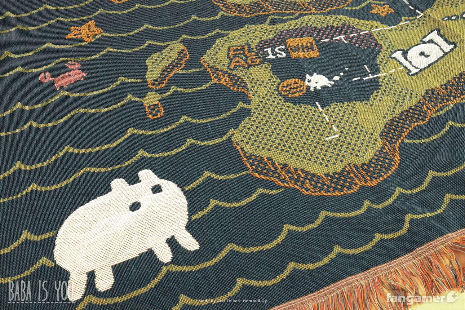 Fangamer Baba Is You Baba Is Blanket Kuscheldecke 127x152 cm