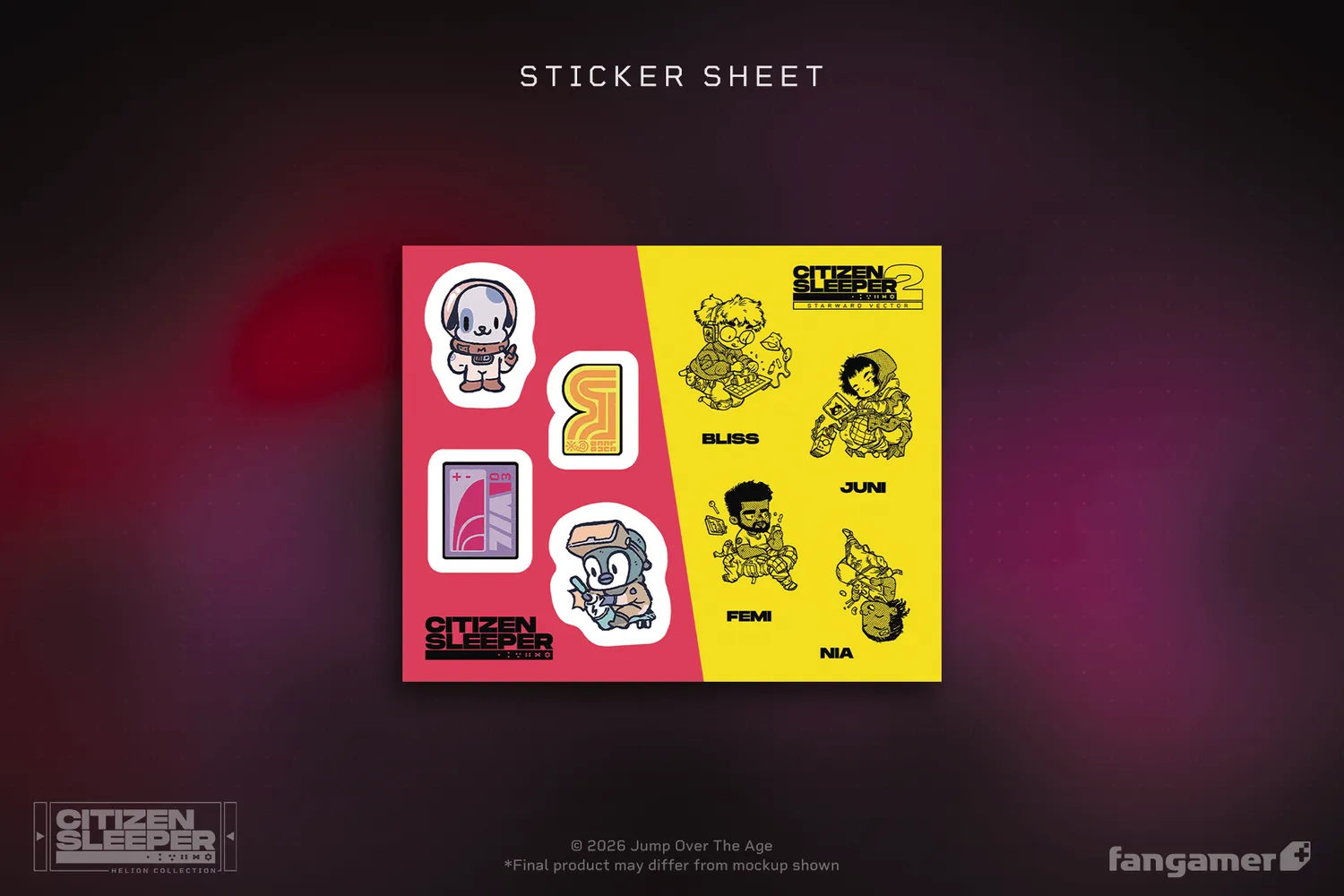 Fangamer Citizen Sleeper Helion Collection PS5 Spiel