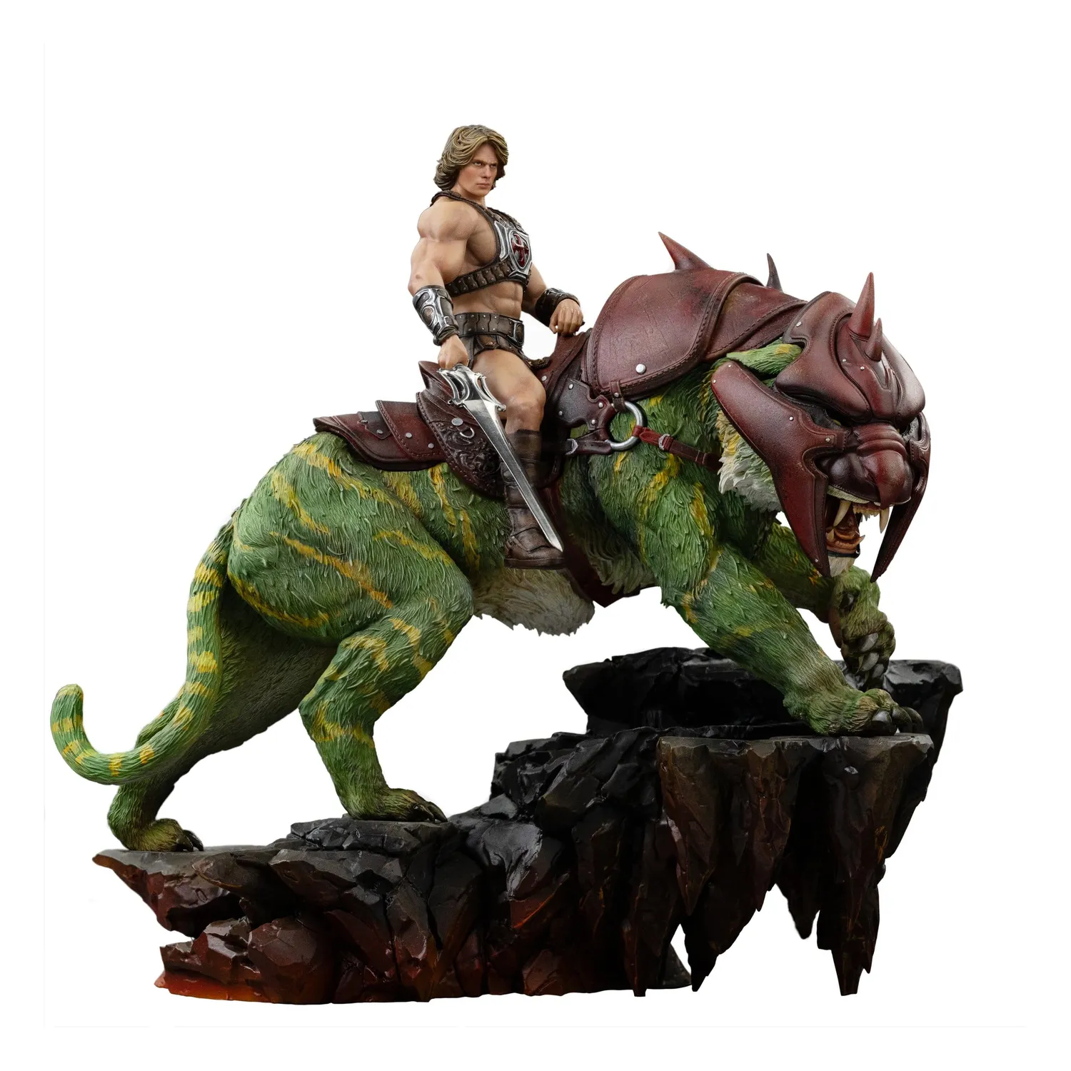 Iron Studios Masters He-Man Battle Cat Statue 33cm