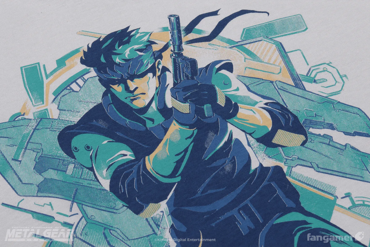 Fangamer Metal Gear Solid Les Enfants Terribles T-Shirt Baumwolle