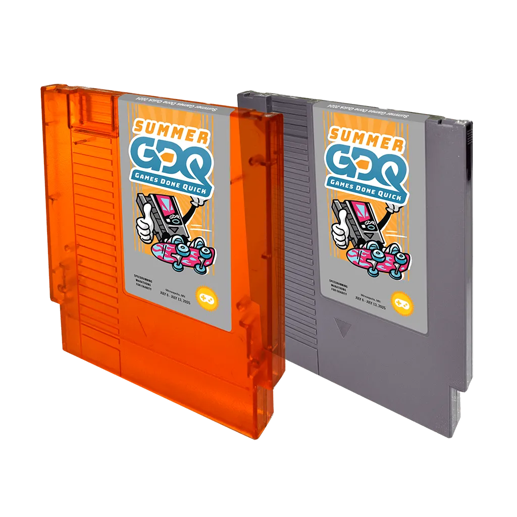 Fangamer Games Done Quick NES Cartridge Sammler LE Leermodul
