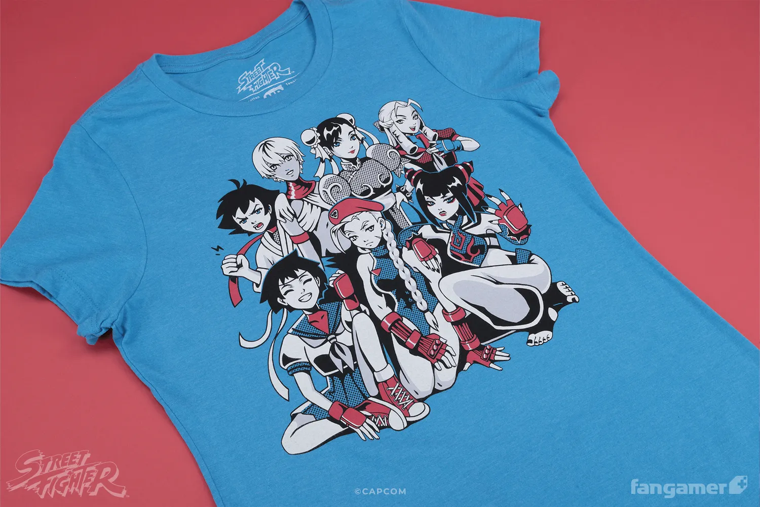 Fangamer Street Fighter Women of Street Fighter T-Shirt