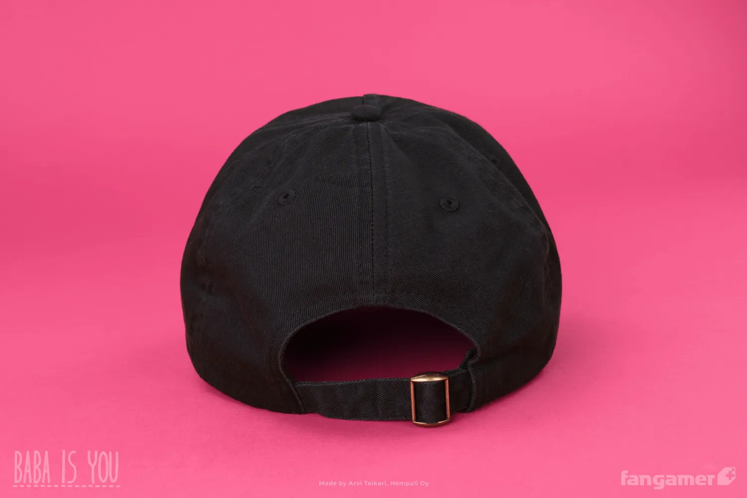 Fangamer Baba Is You Baba Is Running Strapback Cap Stonewashed