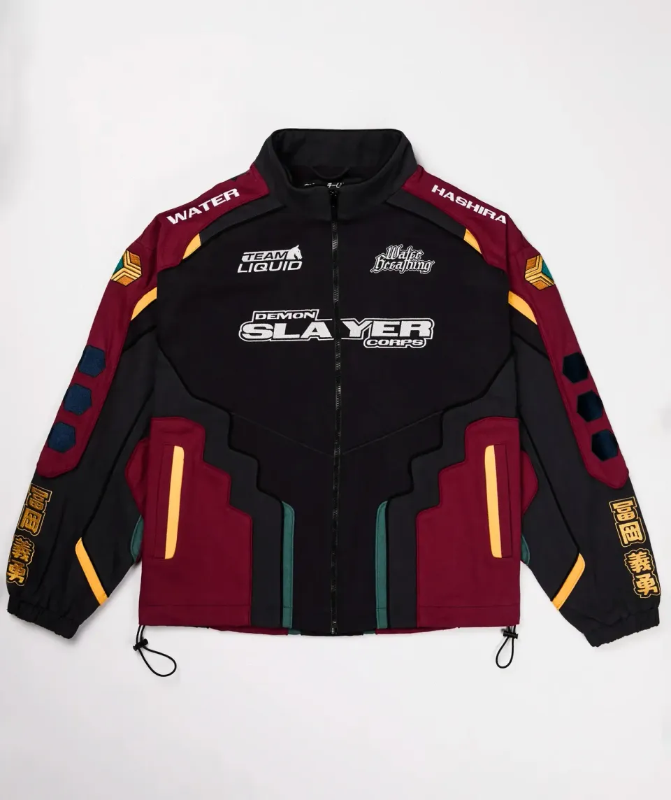Team Liquid Demon Slayer Tomioka Racing Jacke Baumwolle