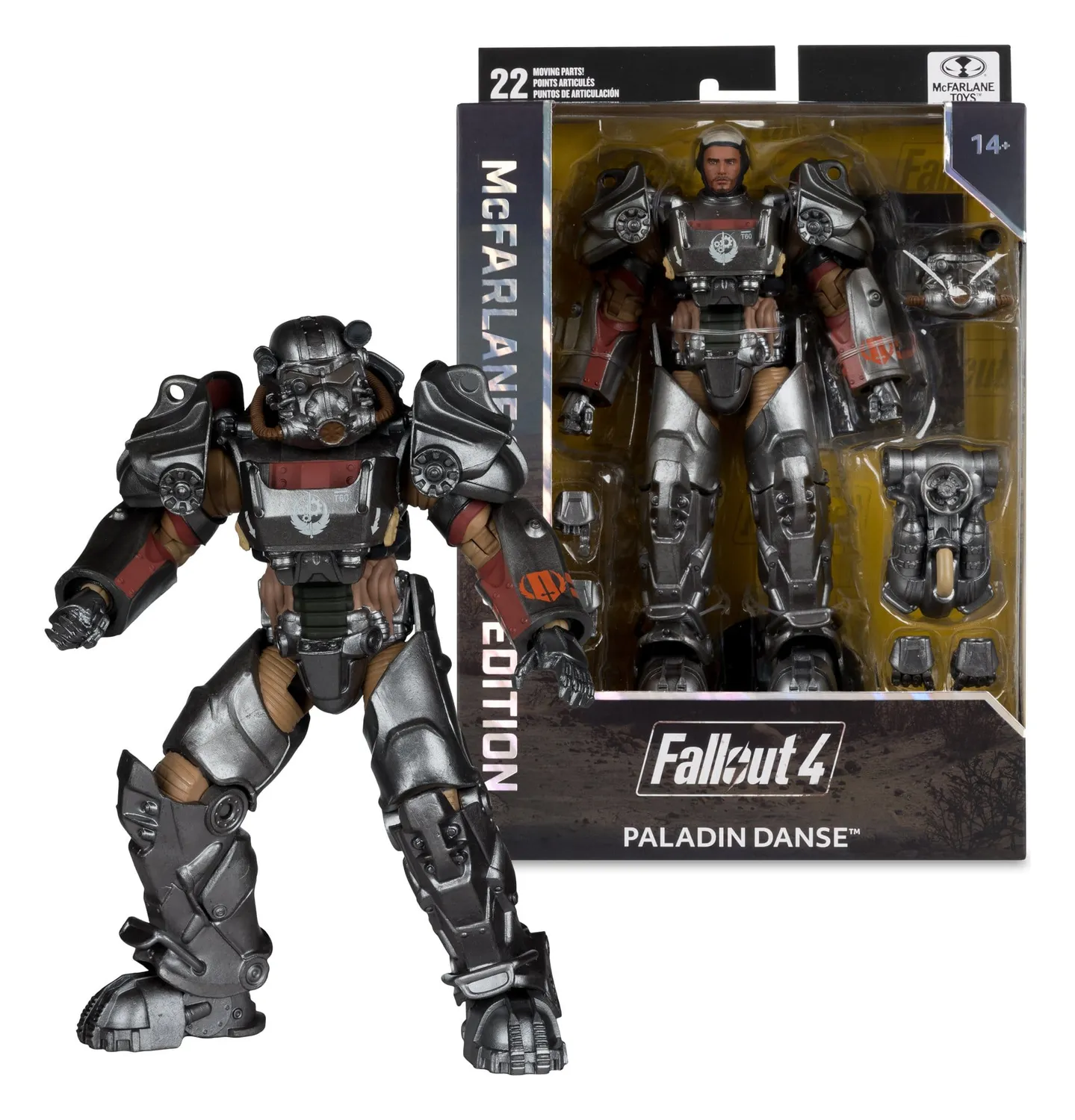 McFarlane Fallout Paladin Danse Actionfigur 20 cm