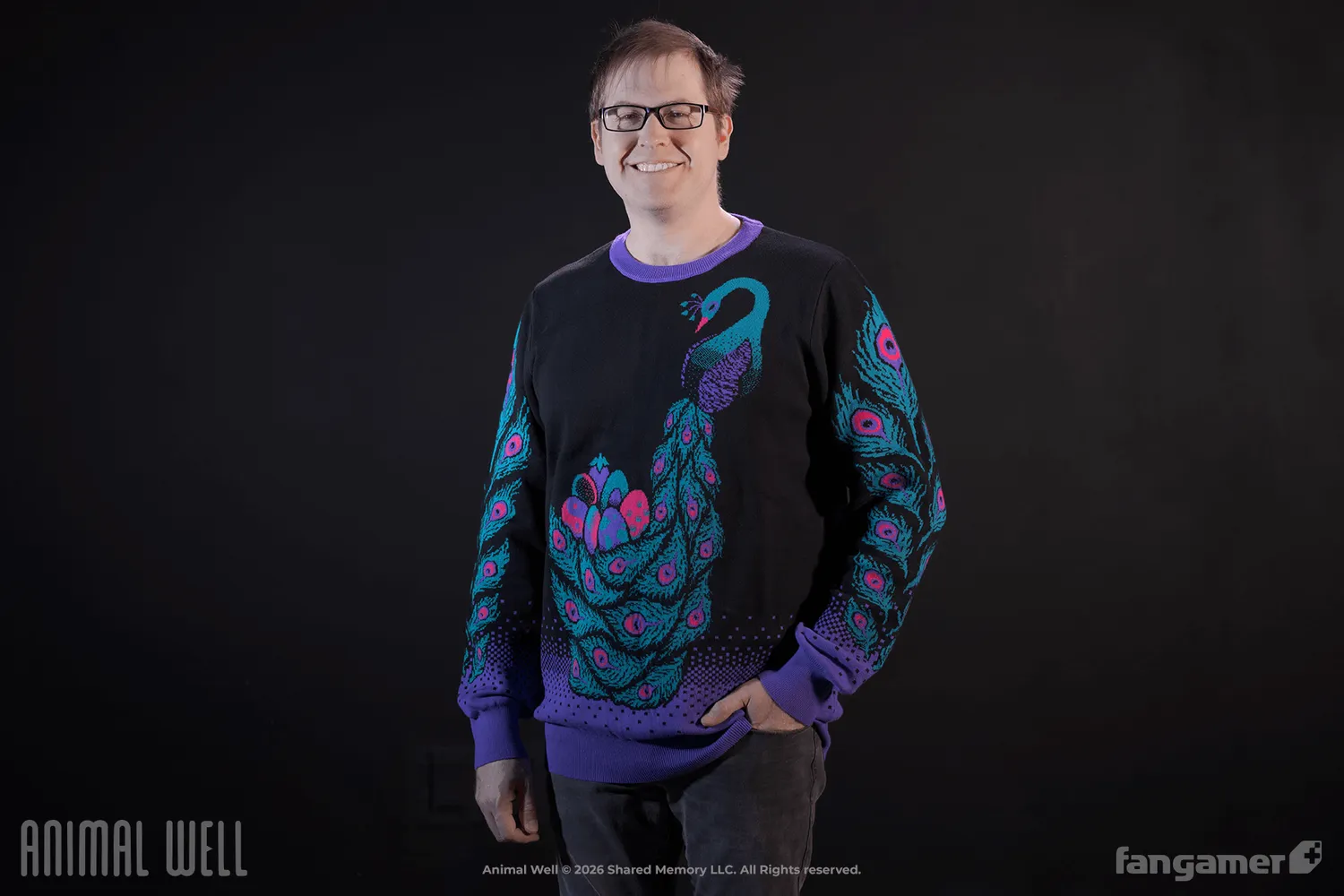 Fangamer Animal Well Peacock's Treasure Strickpullover
