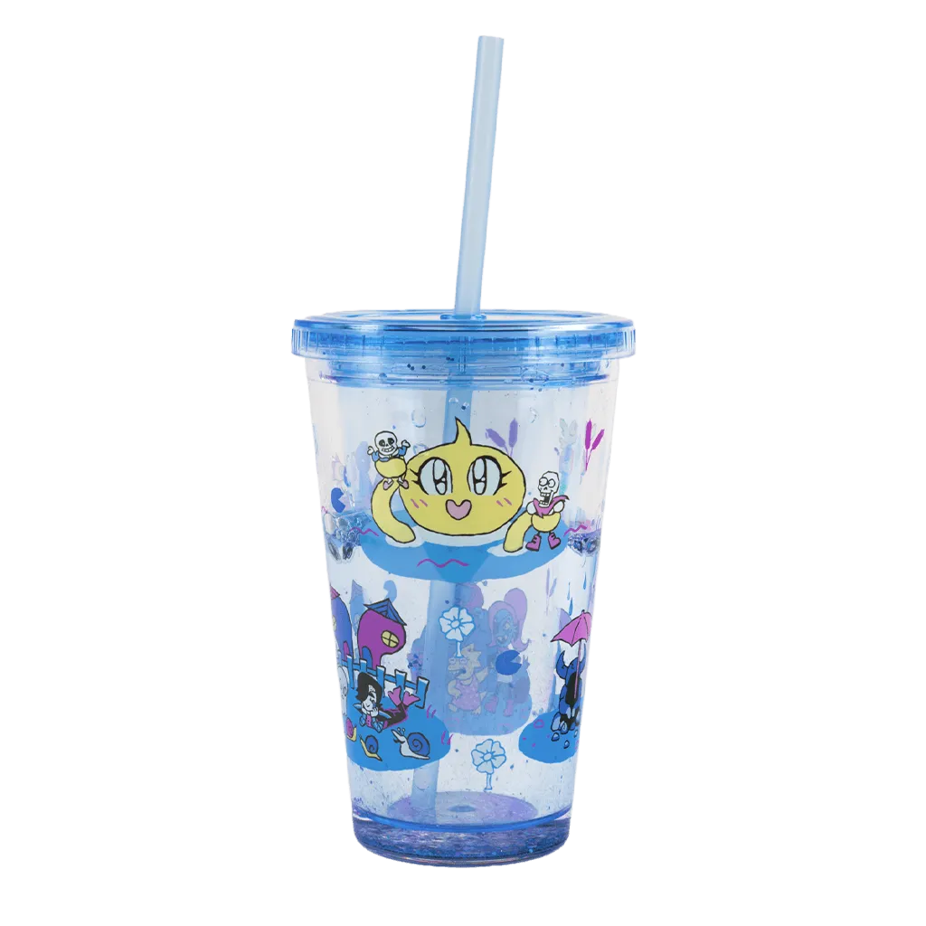 Fangamer UNDERTALE Waterfall Glitter Tumbler Trinkbecher 16 oz