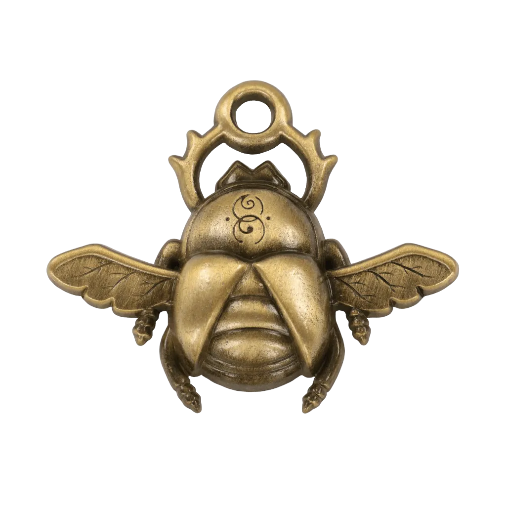 Fangamer Gold Scarab Pin Ansteckpin 3D-Design